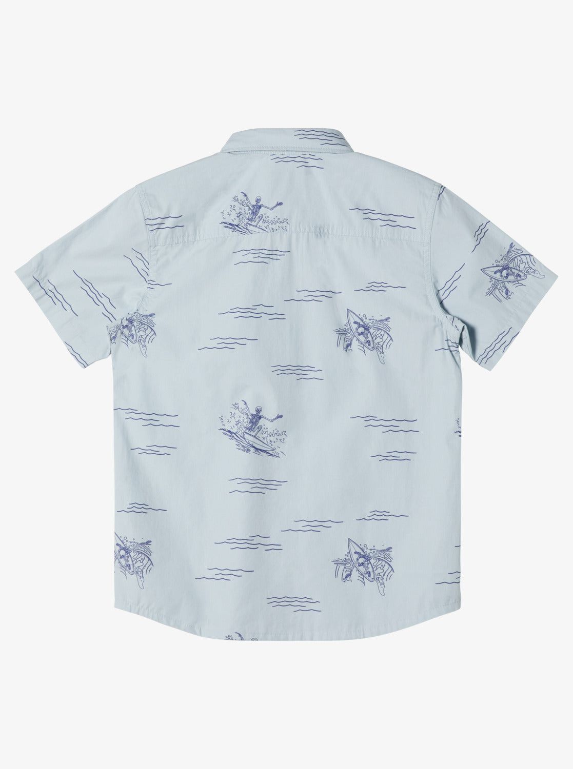 Boys 8-16 Get Cracking Short Sleeve Shirt - Celestial Blue sold by Quiksilver product image thumbnail 2