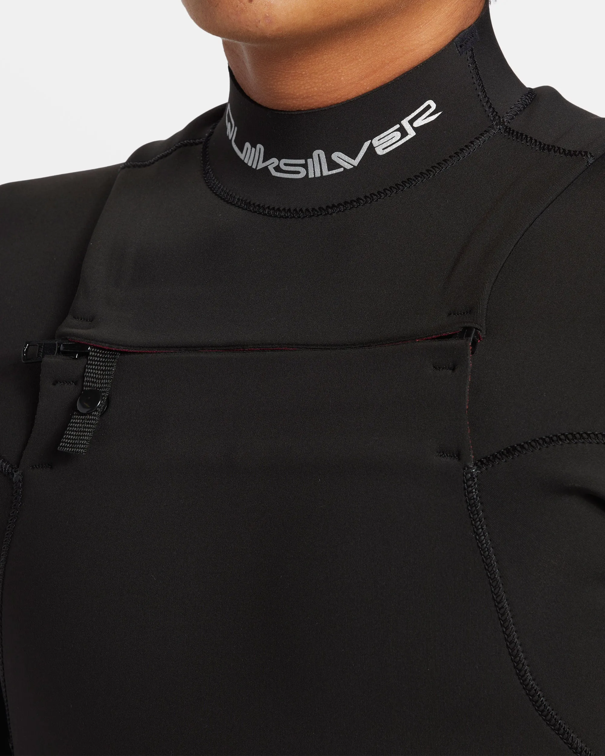 3/2mm Mercury Chest Zip GBS Wetsuit - Black sold by Quiksilver product image thumbnail 4