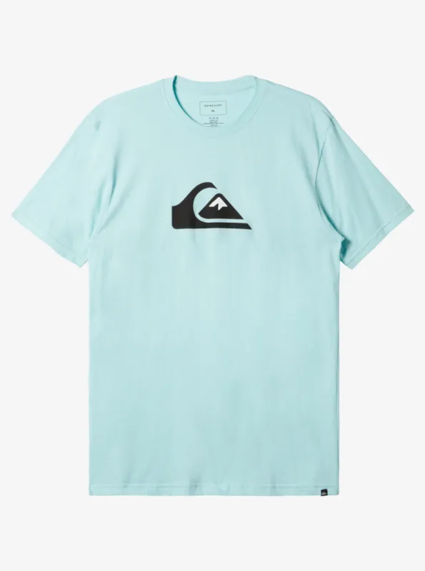 Comp Logo T-Shirt - Pastel Turquoise sold by Quiksilver