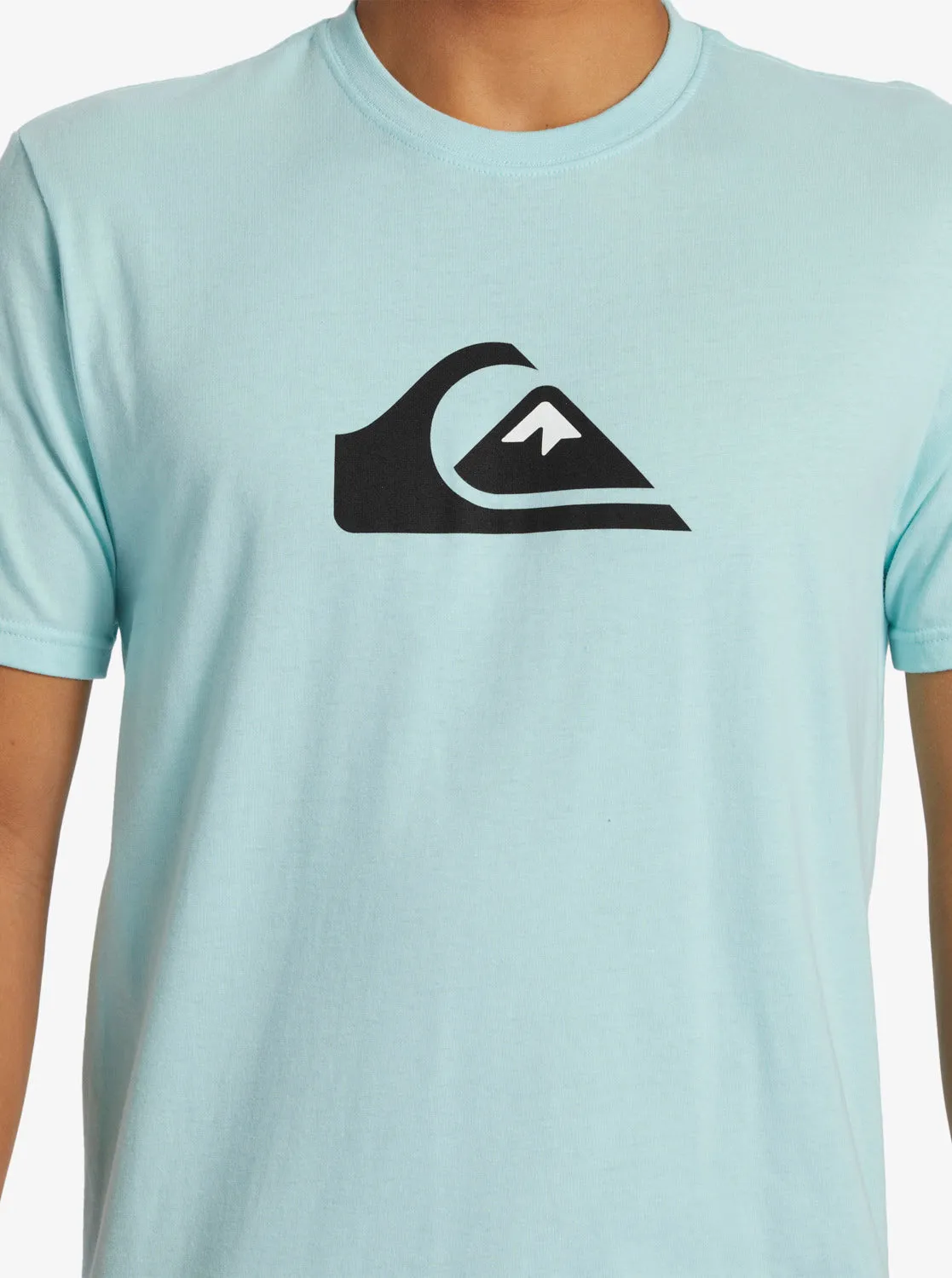 Comp Logo T-Shirt - Pastel Turquoise sold by Quiksilver product image thumbnail 5