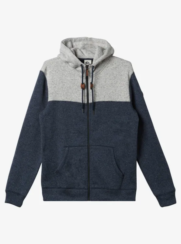 Keller Zip Hoodie - Navy Blazer Heather sold by Quiksilver