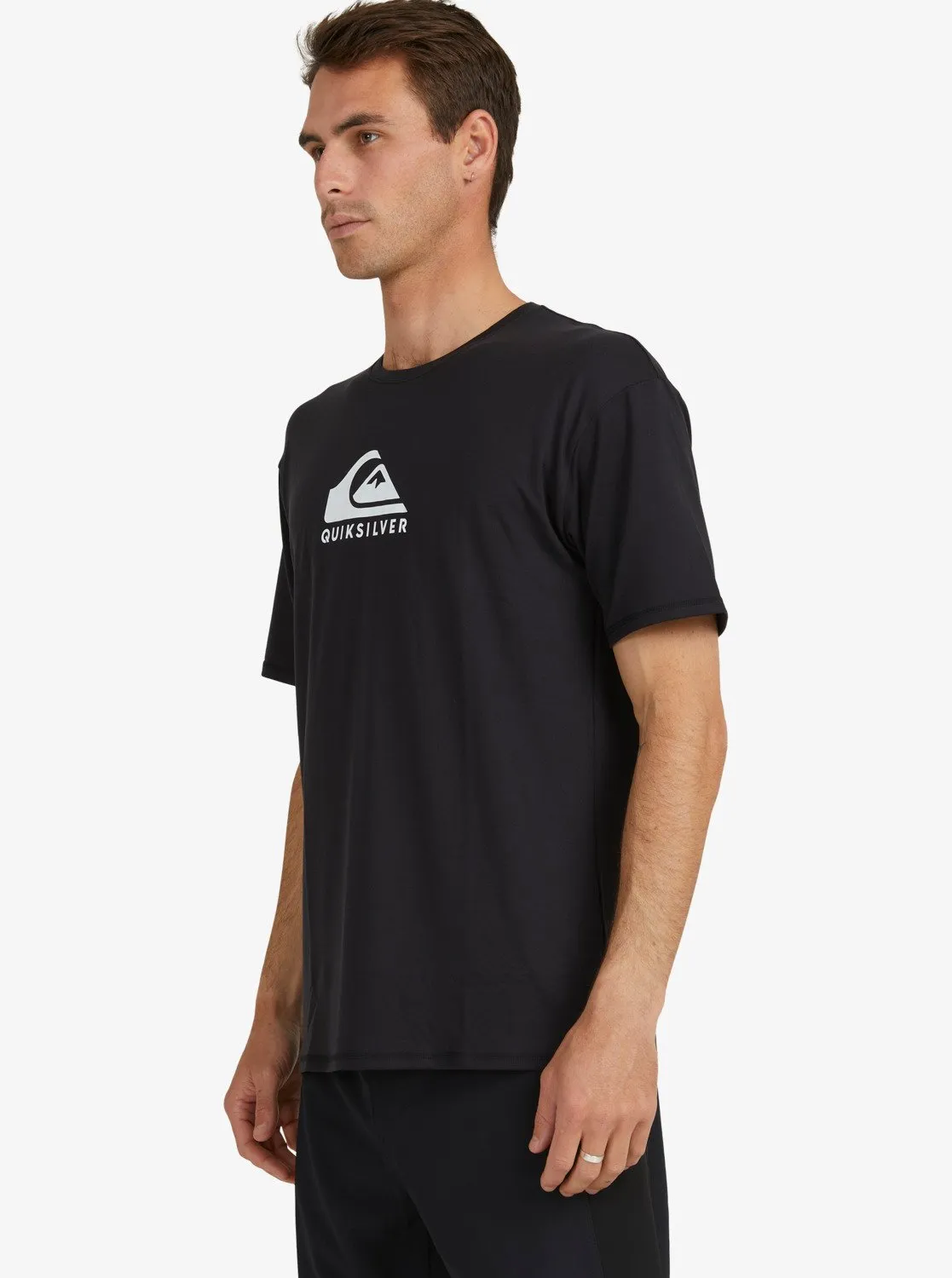 Solid Streak Short Sleeve Upf 50 Surf T-Shirt - Black sold by Quiksilver product image thumbnail 4