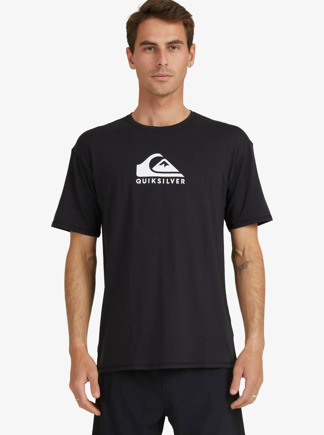 Solid Streak Short Sleeve Upf 50 Surf T-Shirt - Black sold by Quiksilver product image thumbnail 2