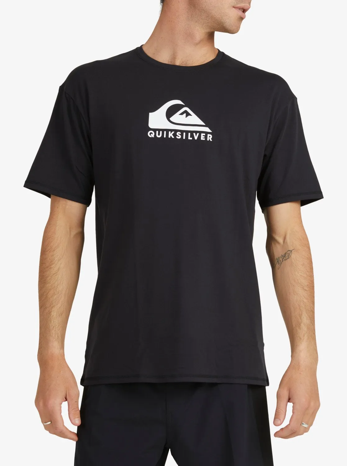 Solid Streak Short Sleeve Upf 50 Surf T-Shirt - Black sold by Quiksilver product image thumbnail 3