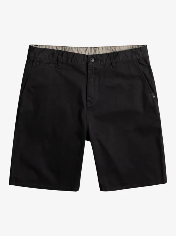 Everyday Union Stretch Chino 20" Shorts - Black sold by Quiksilver