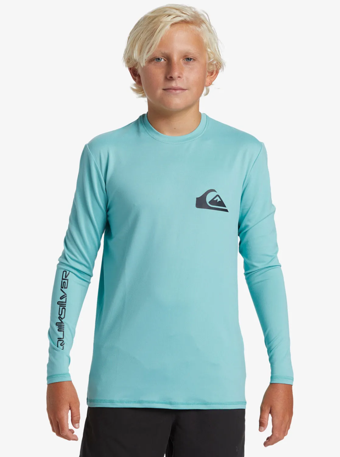 Boys 8-16 Everyday Long Sleeve Surf Tee - Marine Blue sold by Quiksilver product image thumbnail 3