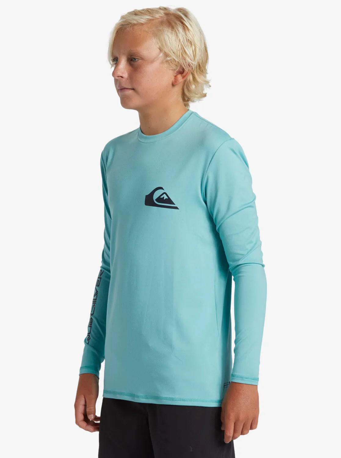 Boys 8-16 Everyday Long Sleeve Surf Tee - Marine Blue sold by Quiksilver product image thumbnail 4