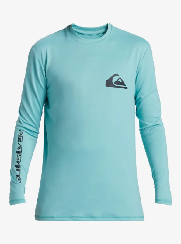Boys 8-16 Everyday Long Sleeve Surf Tee - Marine Blue sold by Quiksilver
