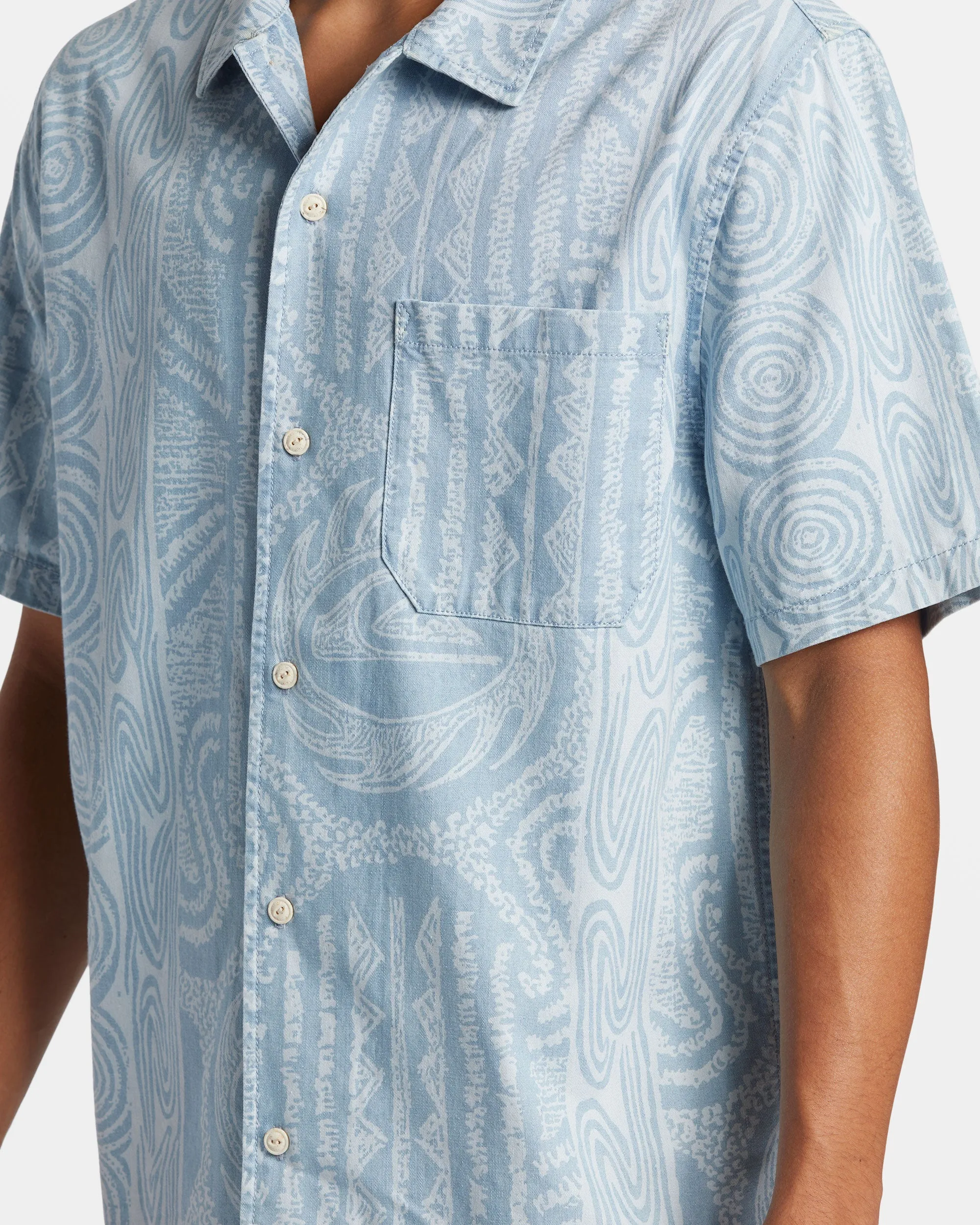 Casual Short Sleeve Shirt - 2001 Stone Wash sold by Quiksilver product image thumbnail 5