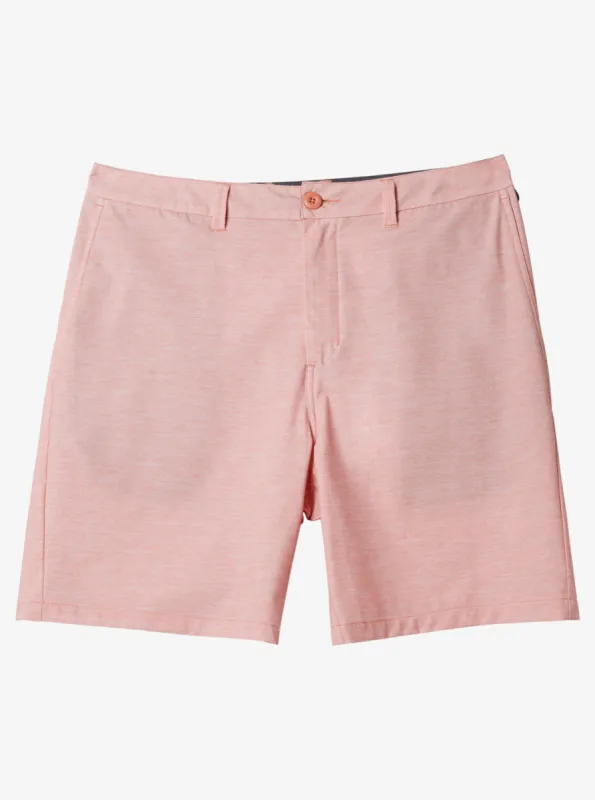 Union Heather Amphibian 20" Hybrid Shorts - Canyon Clay sold by Quiksilver