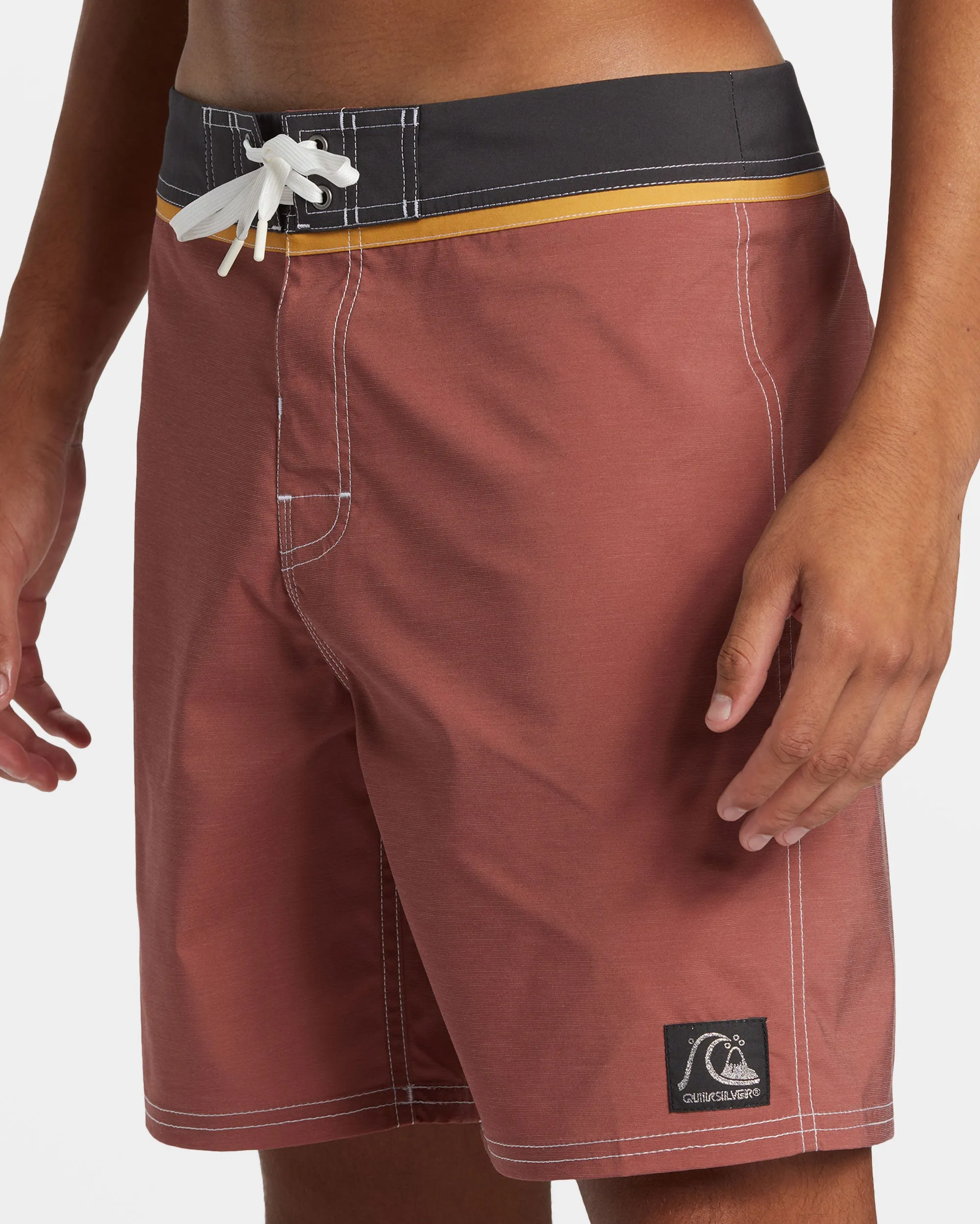 Original Straight Leg Solid 18" Boardshorts - Henna sold by Quiksilver product image thumbnail 5