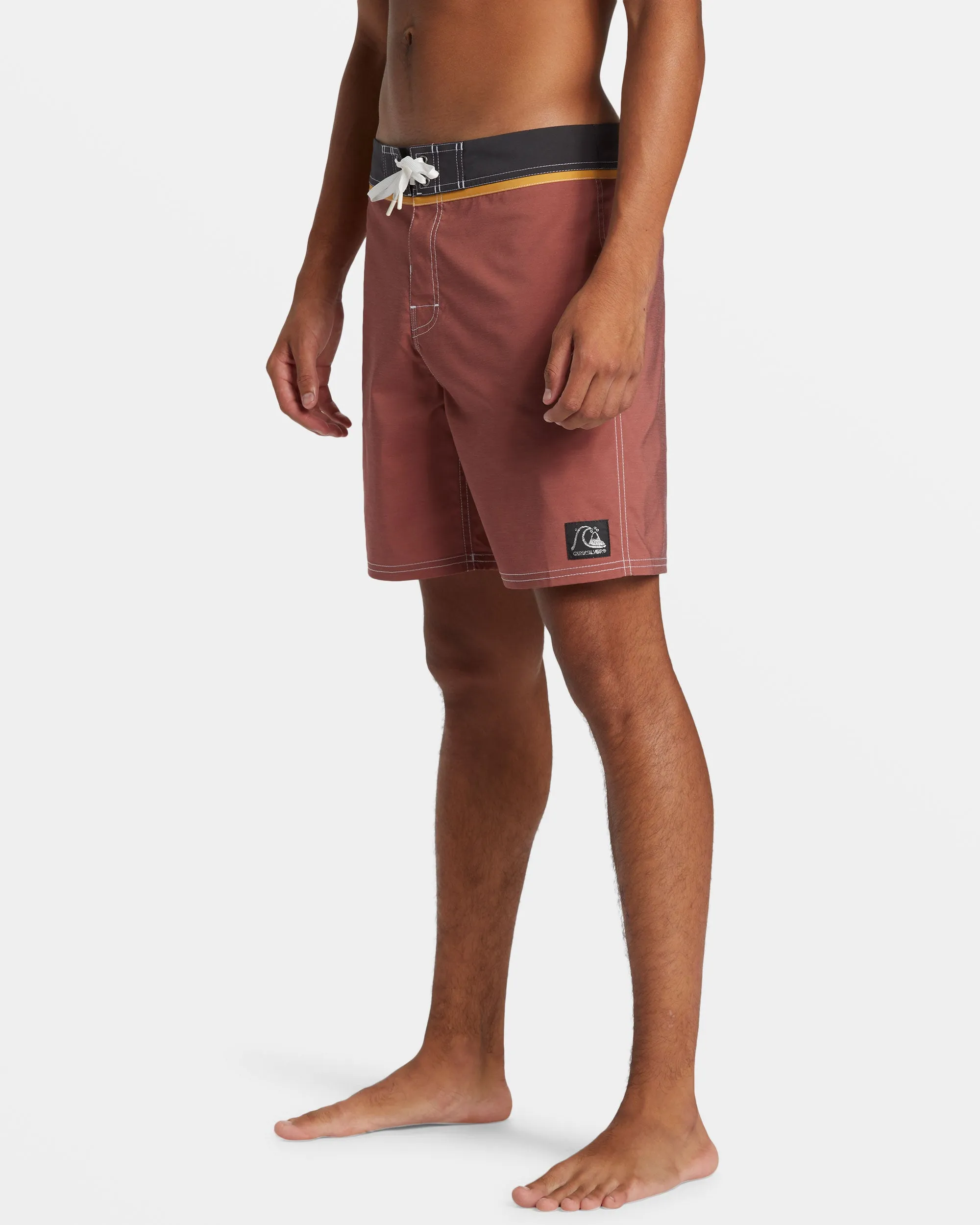 Original Straight Leg Solid 18" Boardshorts - Henna sold by Quiksilver product image thumbnail 4