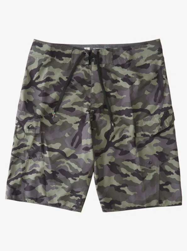 Manic Camo 22" Boardshorts - Forest Night sold by Quiksilver