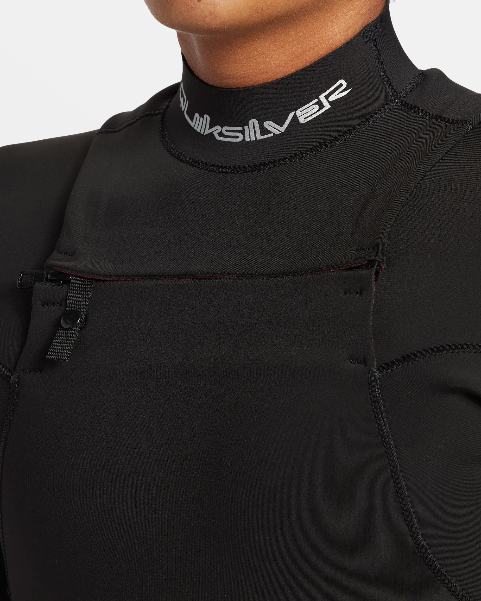 4/3mm Mercury Chest Zip GBS Wetsuit - Black sold by Quiksilver product image thumbnail 4