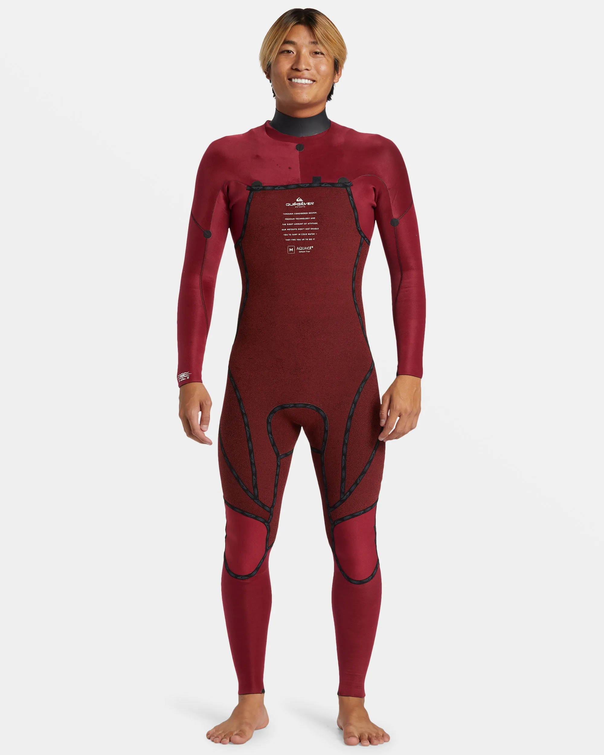 4/3mm Mercury Chest Zip GBS Wetsuit - Black sold by Quiksilver product image thumbnail 5