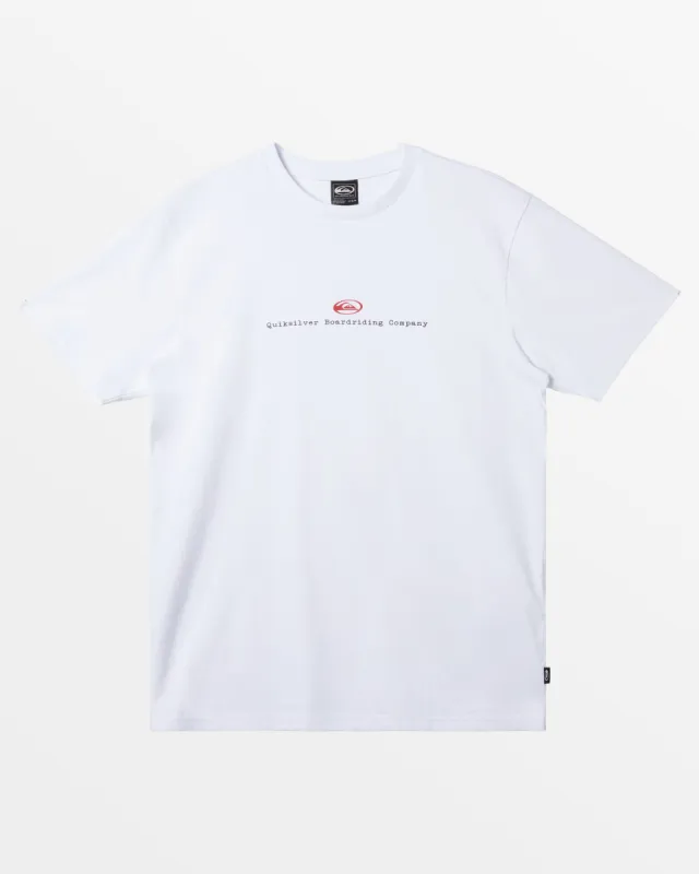 Clicker Logo DNA T-Shirt - White sold by Quiksilver
