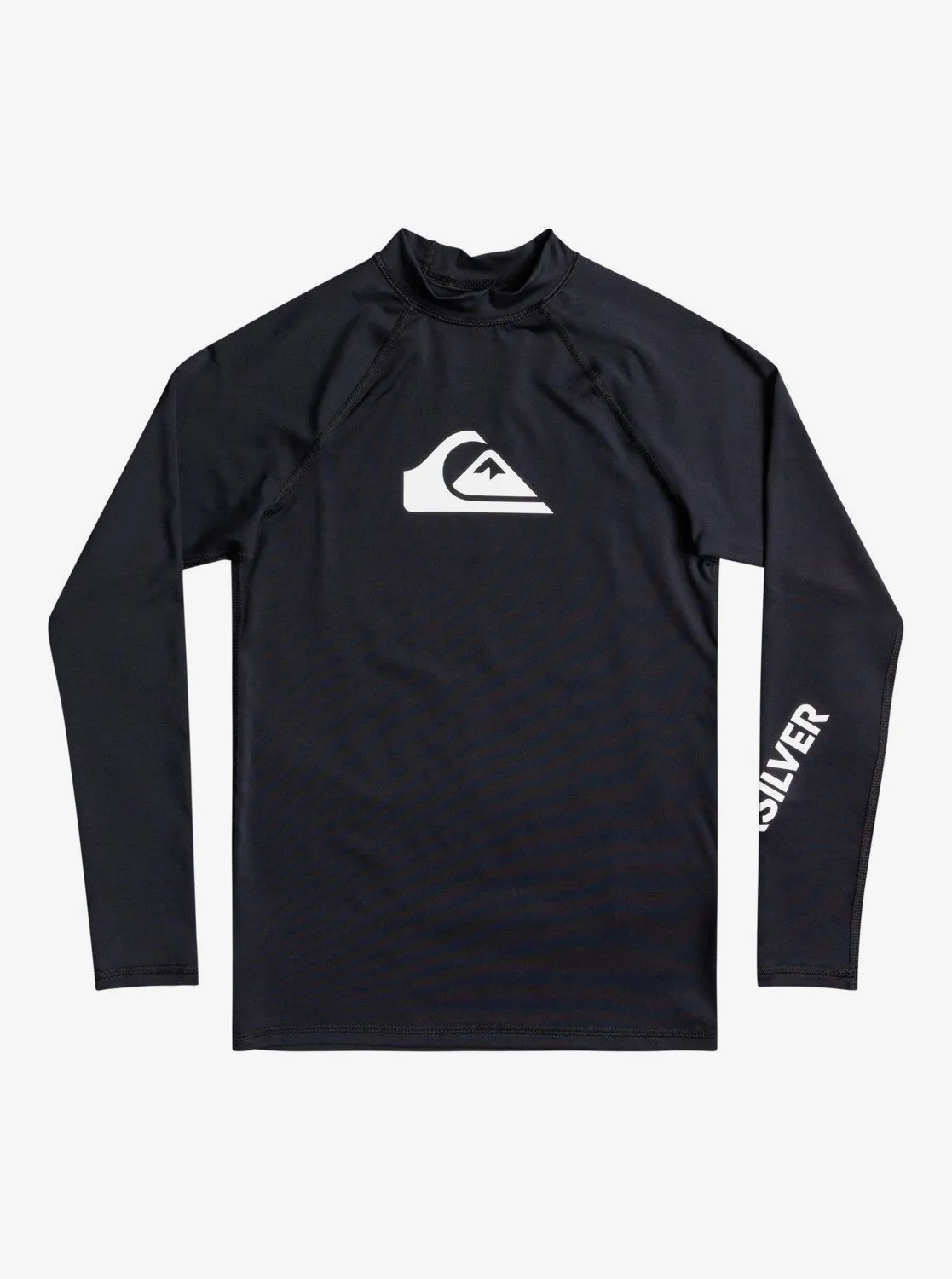 Boys 8-16 All Time Long Sleeve Upf 50 Rashguard - Black sold by Quiksilver product image thumbnail 3