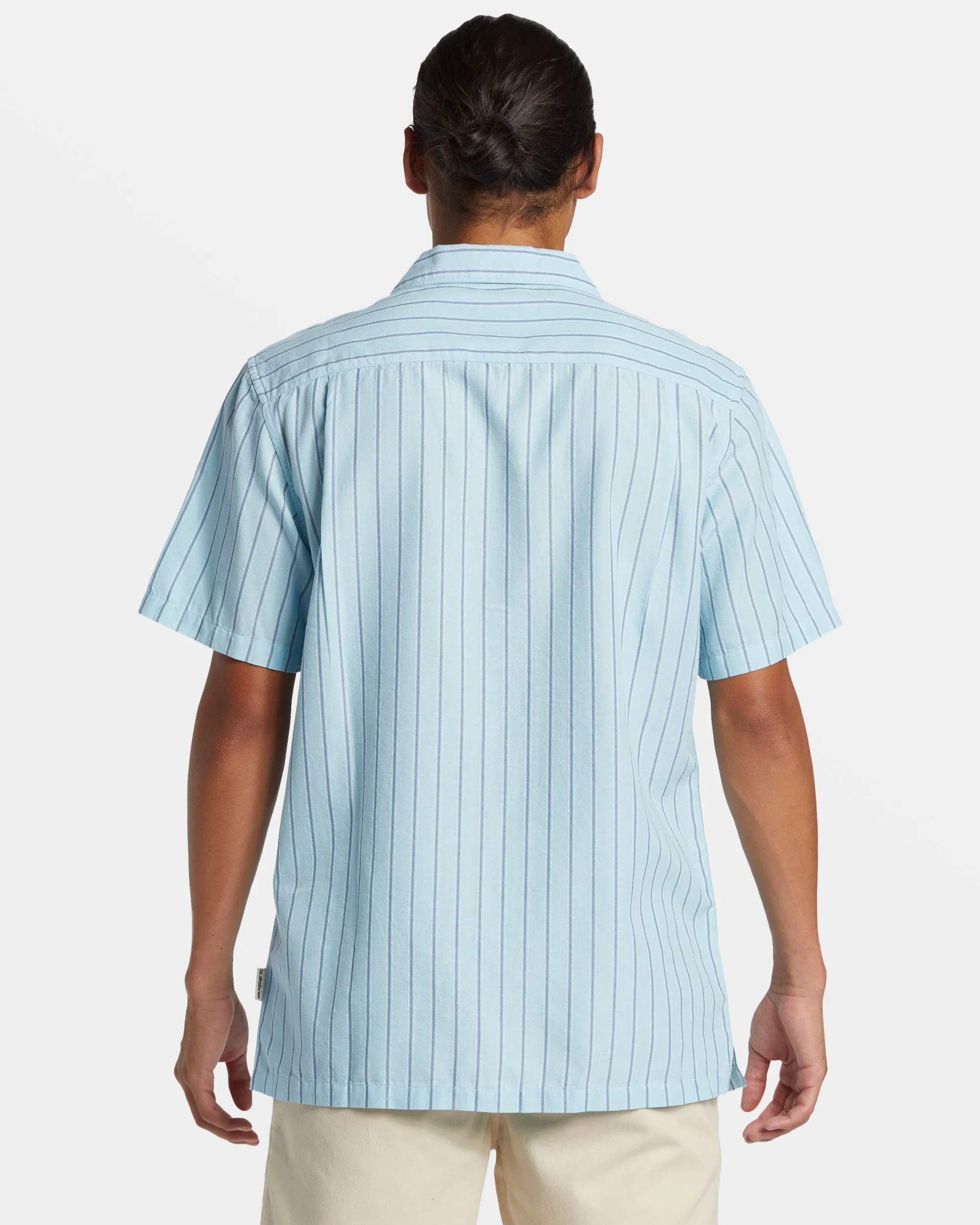 Casa Casual Short Sleeve Shirt - Airy Blue Casa Ss sold by Quiksilver product image thumbnail 2
