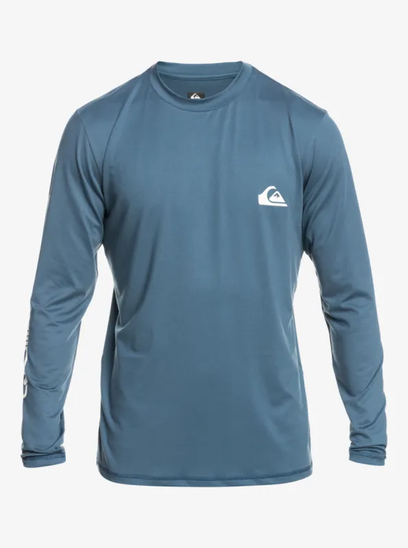 Omni Session Long Sleeve UPF 50 Surf T-Shirt - Bering Sea made by Quiksilver