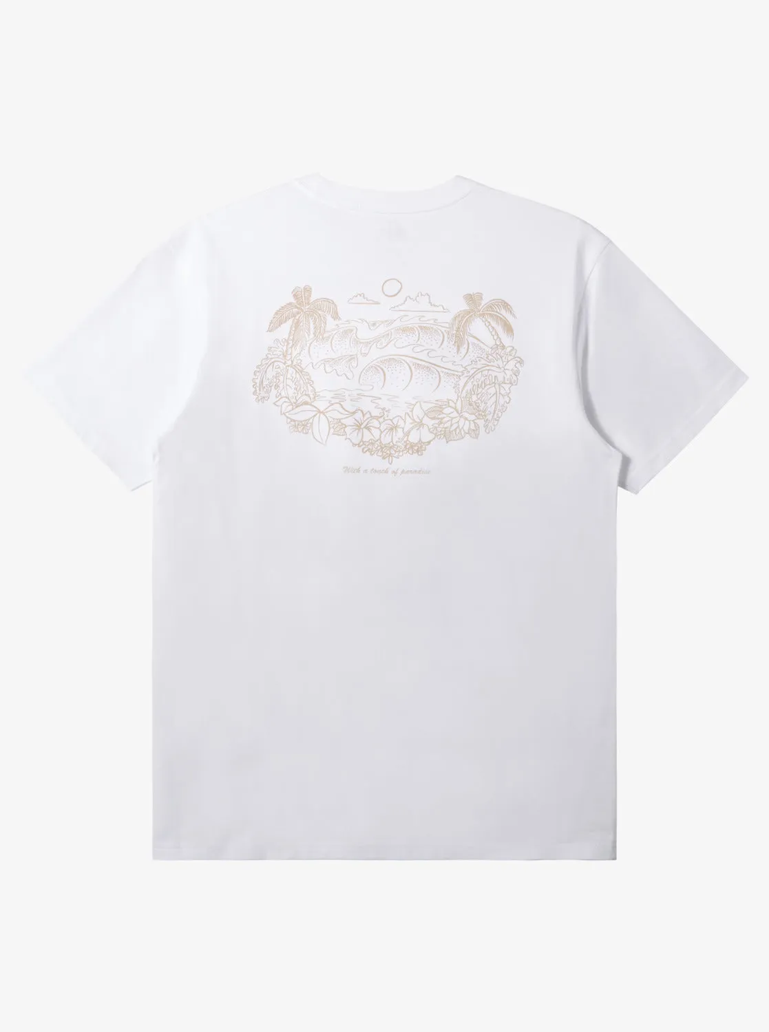 Tropical Horizon T-Shirt - White sold by Quiksilver product image thumbnail 2