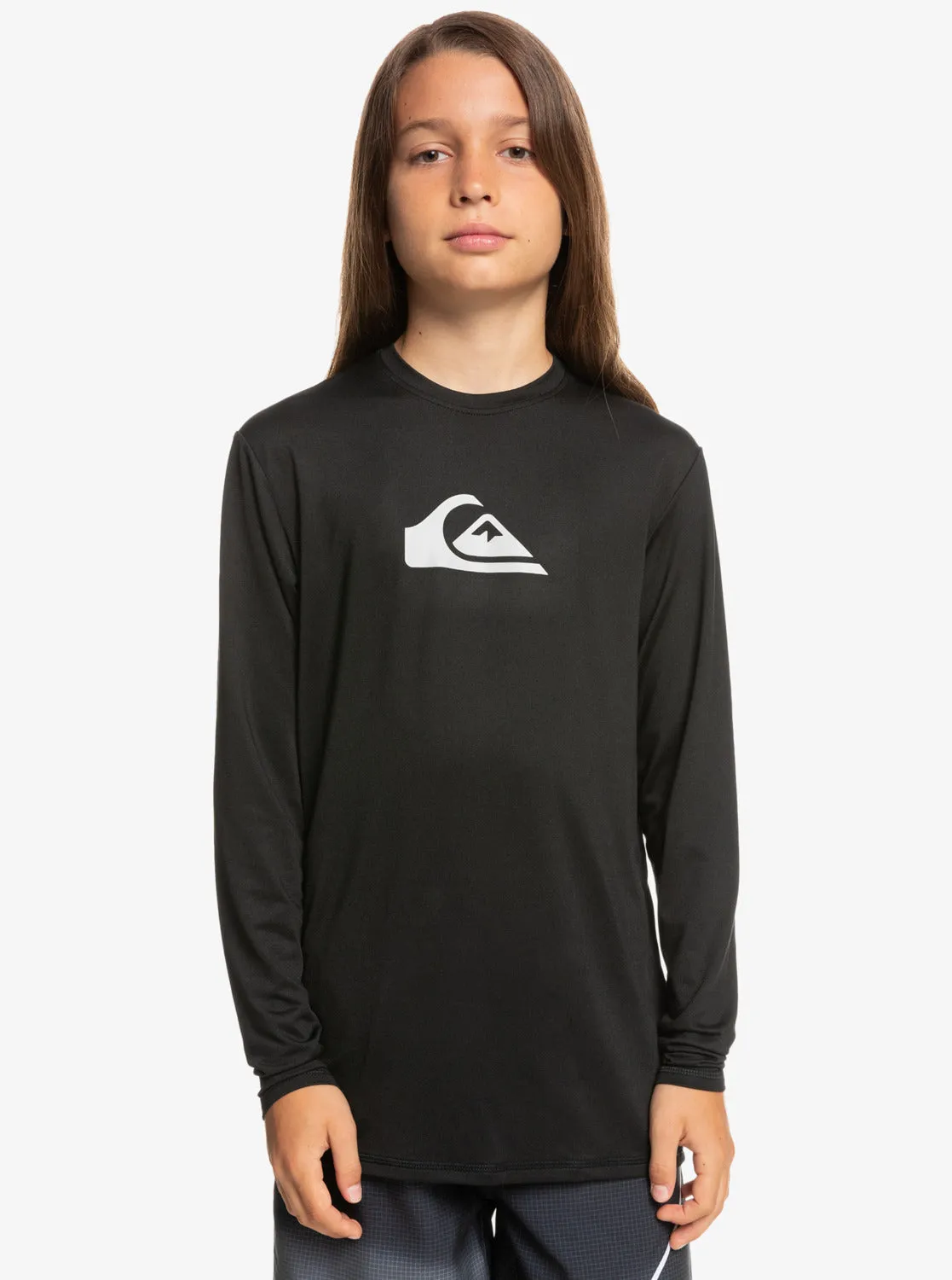 Boys 8-16 Solid Streak Long Sleeve - Black sold by Quiksilver product image thumbnail 3