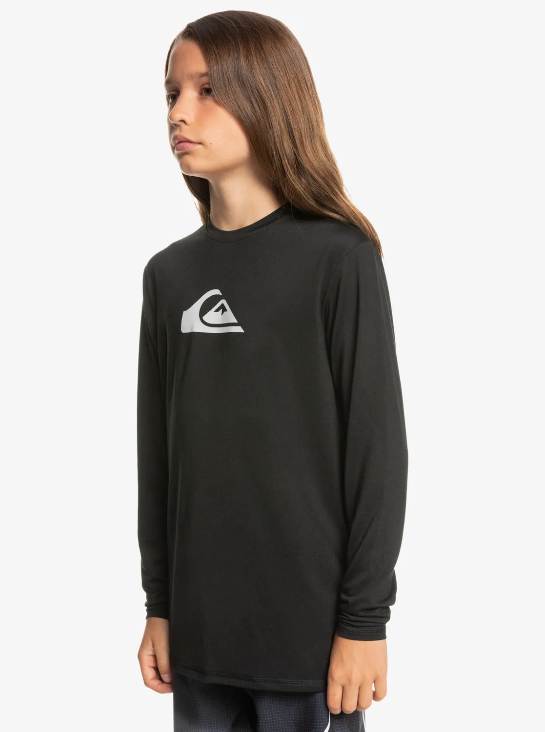Boys 8-16 Solid Streak Long Sleeve - Black sold by Quiksilver product image thumbnail 4