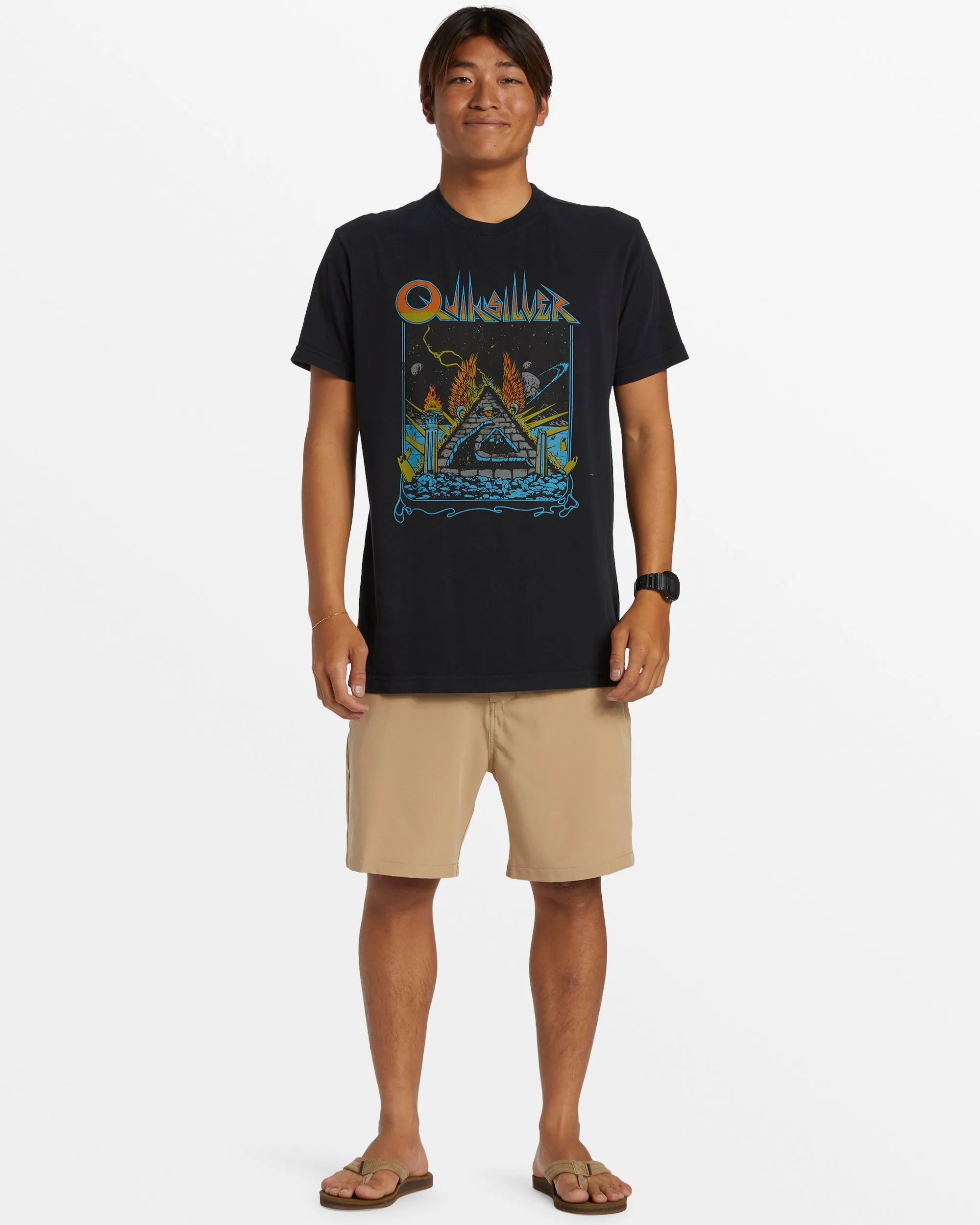 Rockin T-Shirt - Black sold by Quiksilver product image thumbnail 3