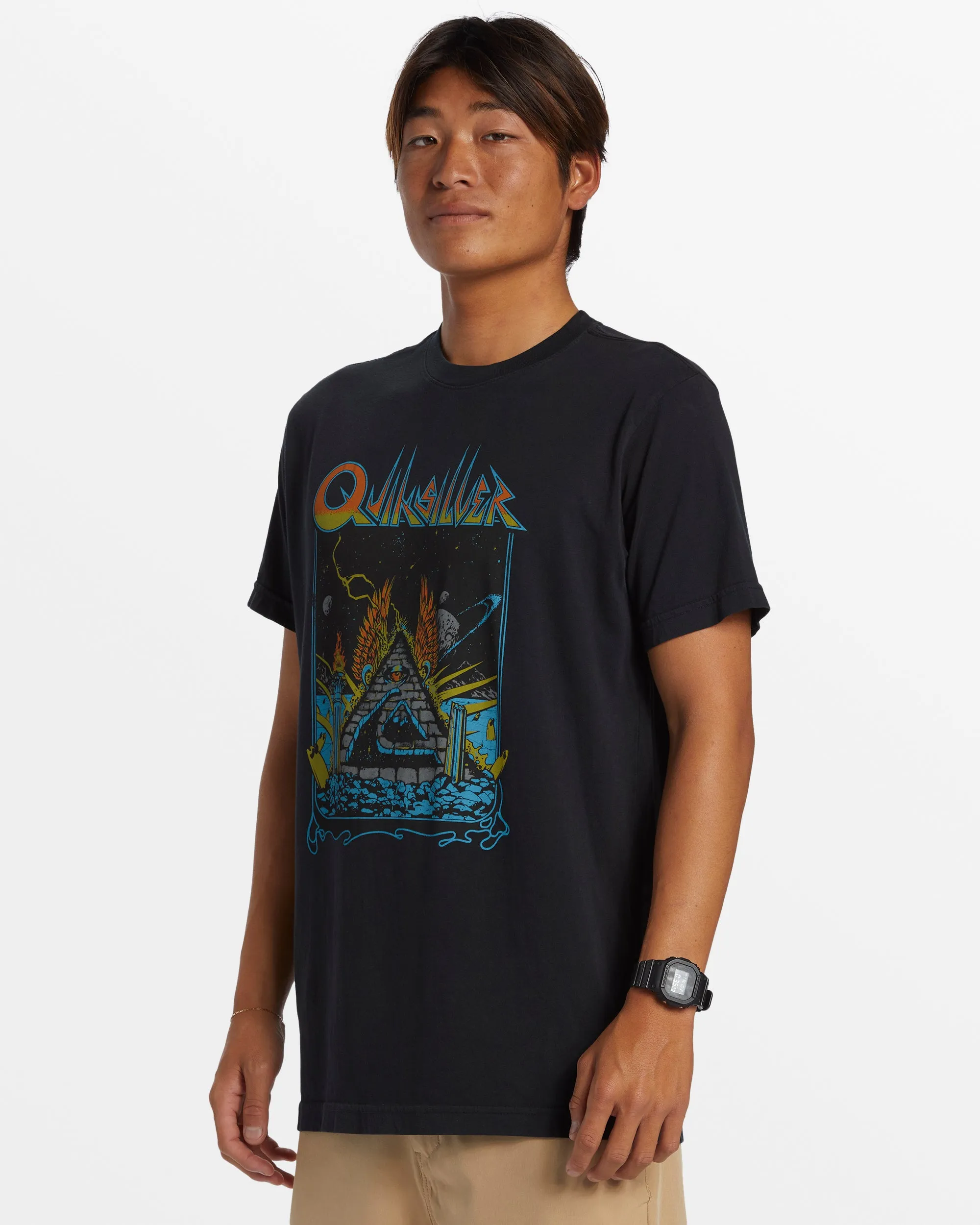 Rockin T-Shirt - Black sold by Quiksilver product image thumbnail 4