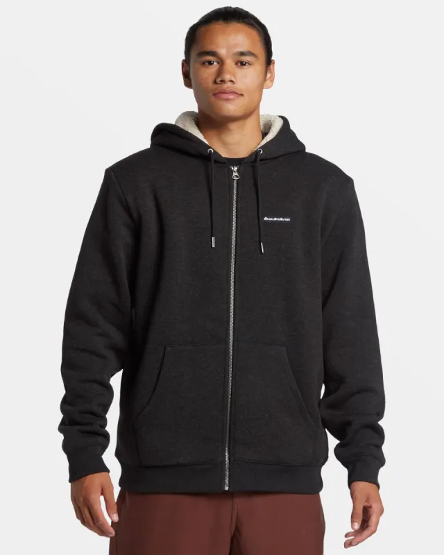 Keller Zip Hoodie - Black Heather sold by Quiksilver