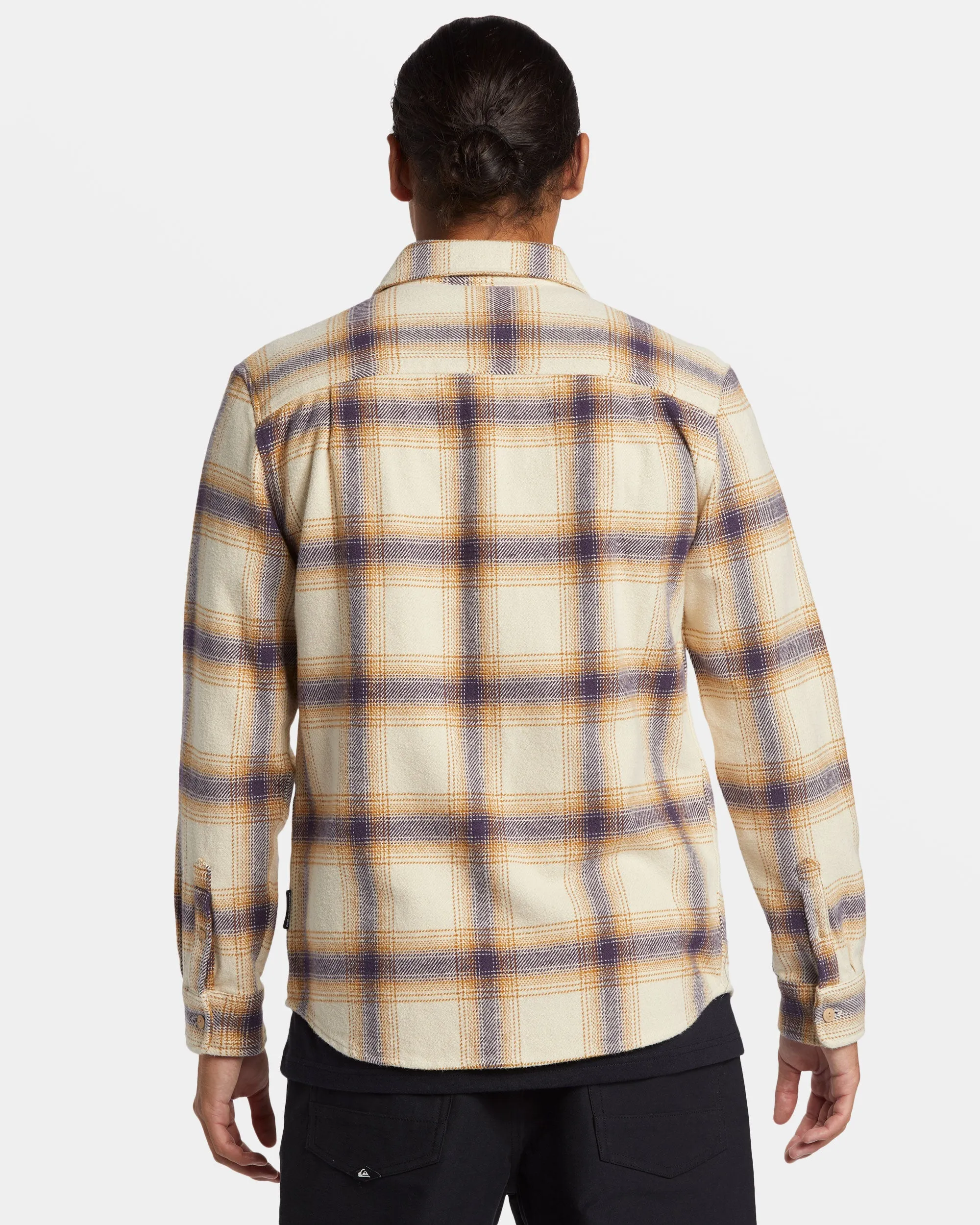DNA Long Sleeve Flannel Shirt - Fog DNA Flannel sold by Quiksilver product image thumbnail 2