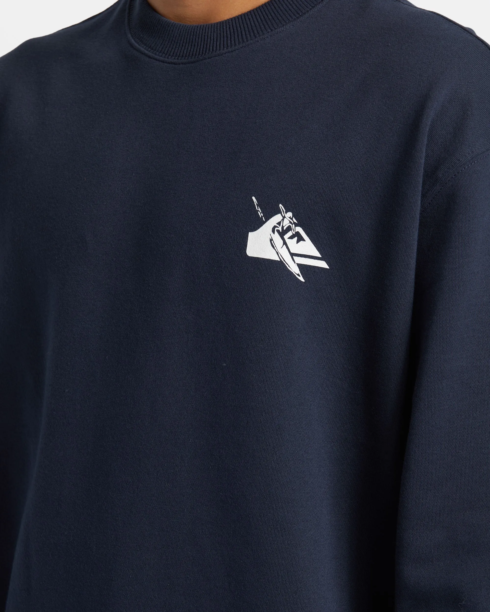 DNA Petroglyph Crewneck Sweatshirt - Dark Navy sold by Quiksilver product image thumbnail 5