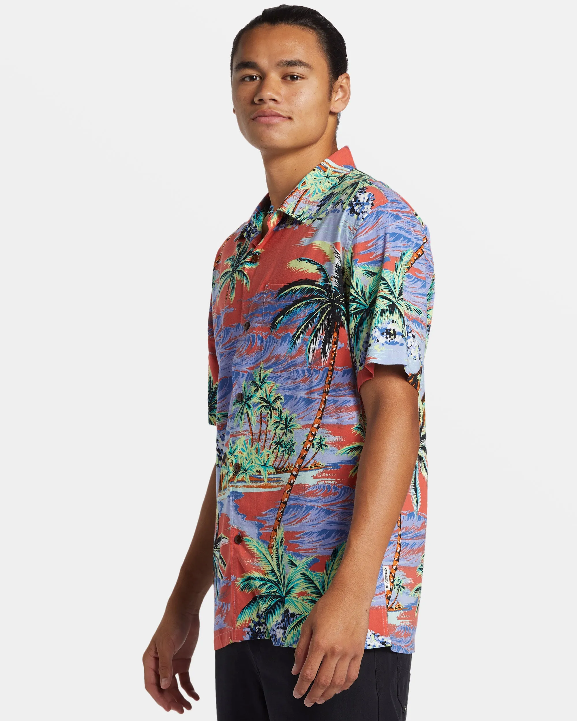DNA Island Short Sleeve Shirt - Spiced Coral DNA Island Ss sold by Quiksilver product image thumbnail 4