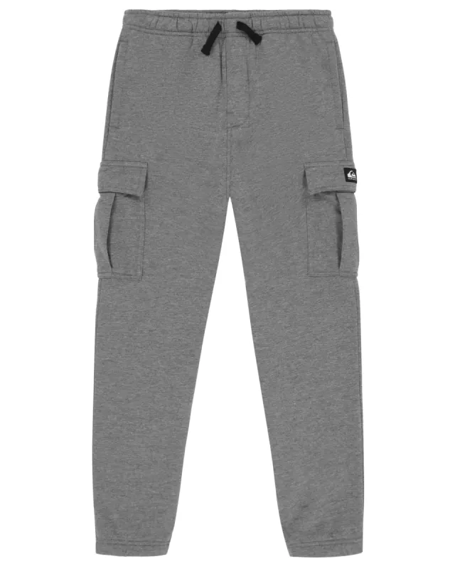Boys 8-16 Jogger Cargo Pants - Dark Grey Heather sold by Quiksilver