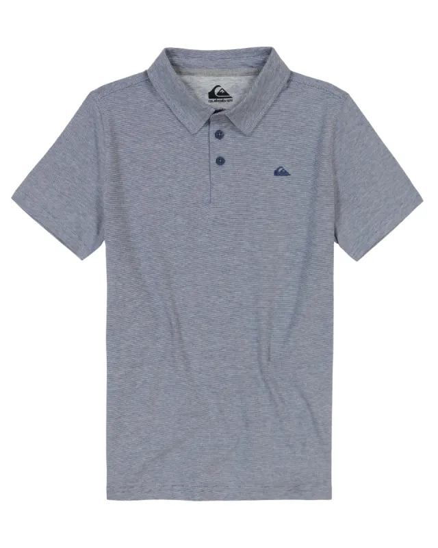 Boys 8-16 Sunset Cruise Polo Shirt - Vintage Indigo sold by Quiksilver