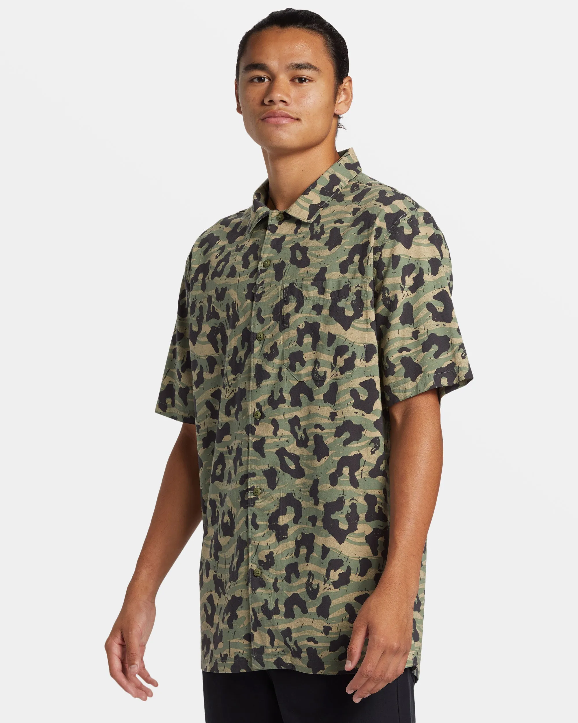 Beach Club Casual Short Sleeve Shirt - Seaspray Beach Club Casual Ss sold by Quiksilver product image thumbnail 4