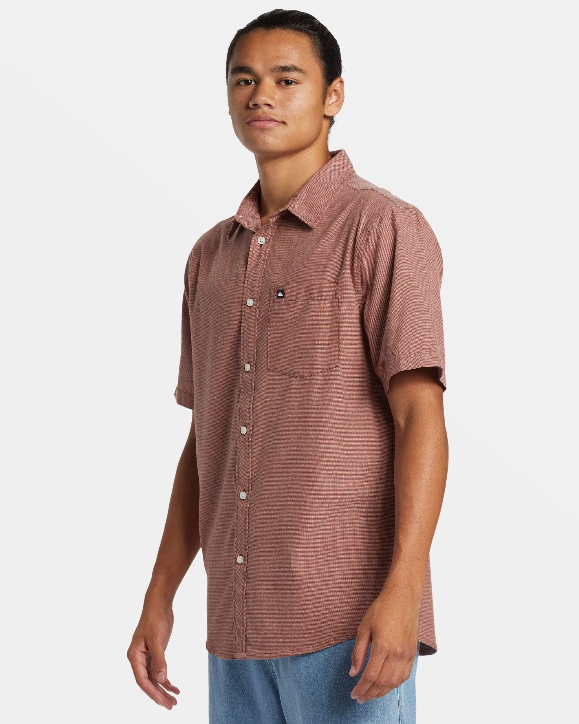 Shoreline Classic Short Sleeve Shirt - Henna Shoreline Classic Ss sold by Quiksilver product image thumbnail 4