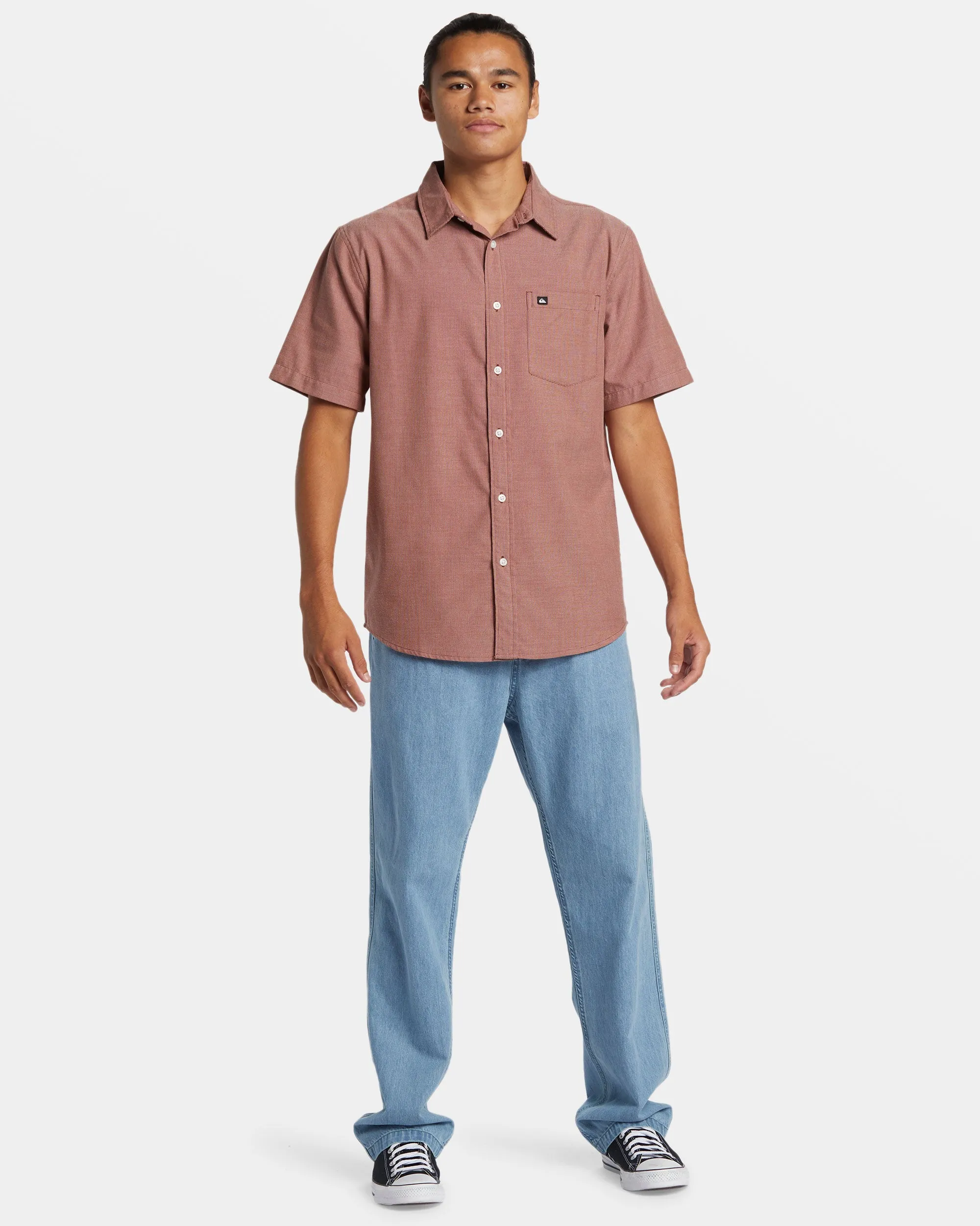 Shoreline Classic Short Sleeve Shirt - Henna Shoreline Classic Ss sold by Quiksilver product image thumbnail 3