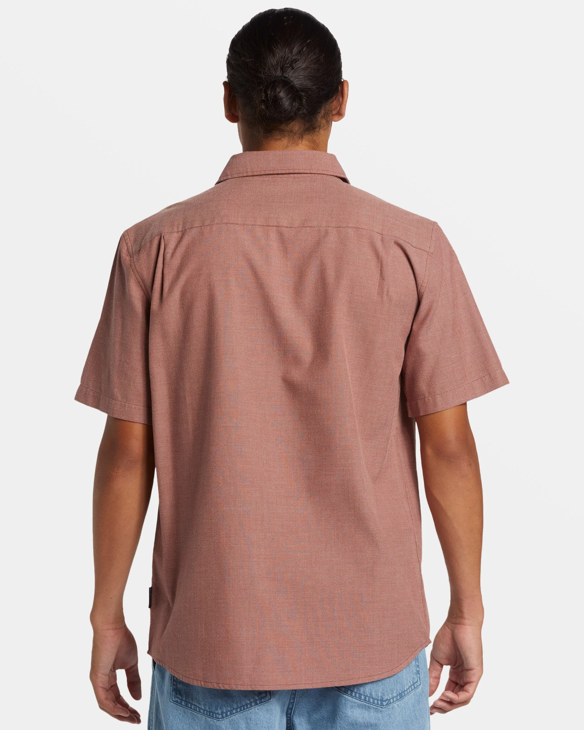 Shoreline Classic Short Sleeve Shirt - Henna Shoreline Classic Ss sold by Quiksilver product image thumbnail 2