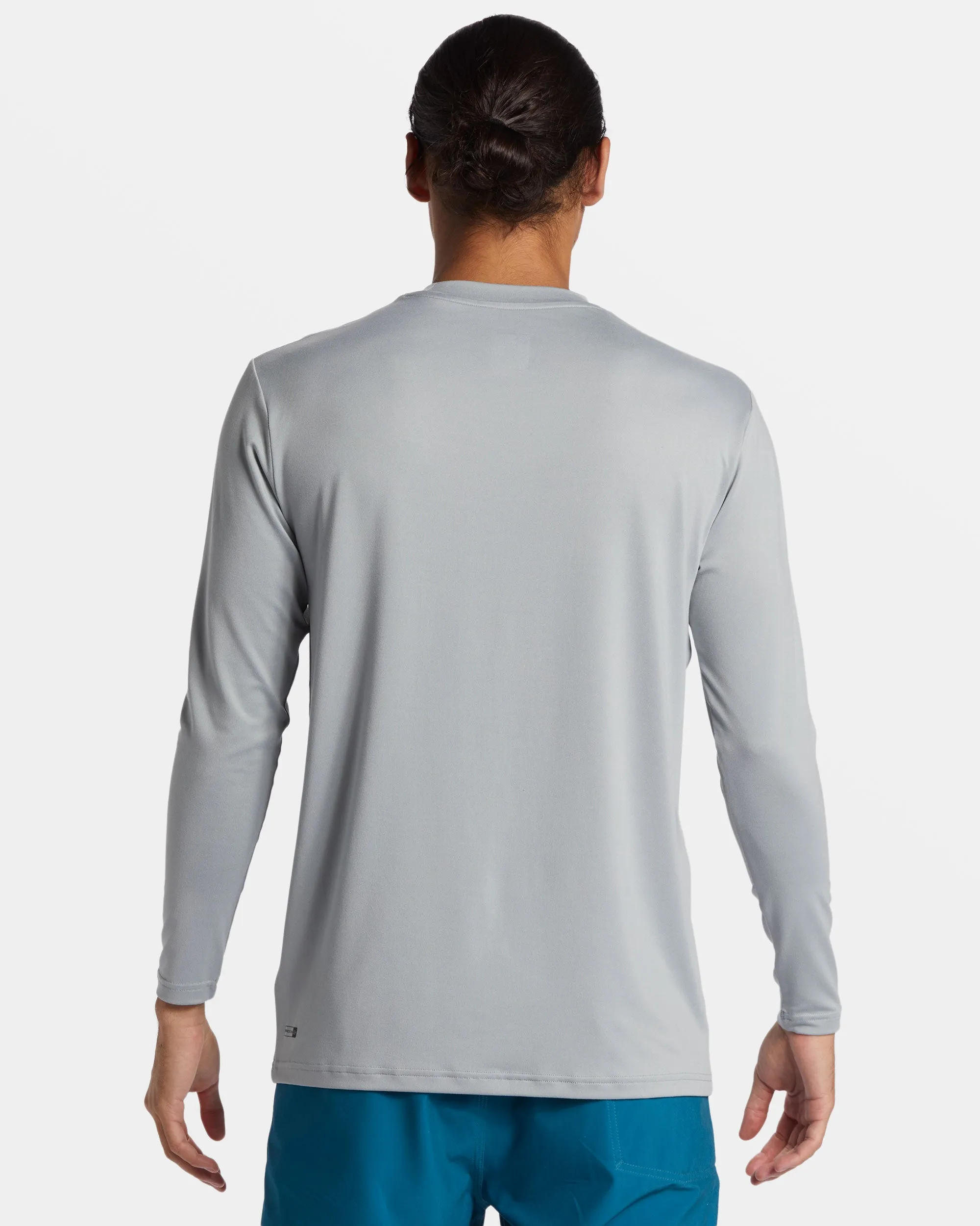 DNA Bubble Logo Long Sleeve Surf Tee - Quarry sold by Quiksilver product image thumbnail 2