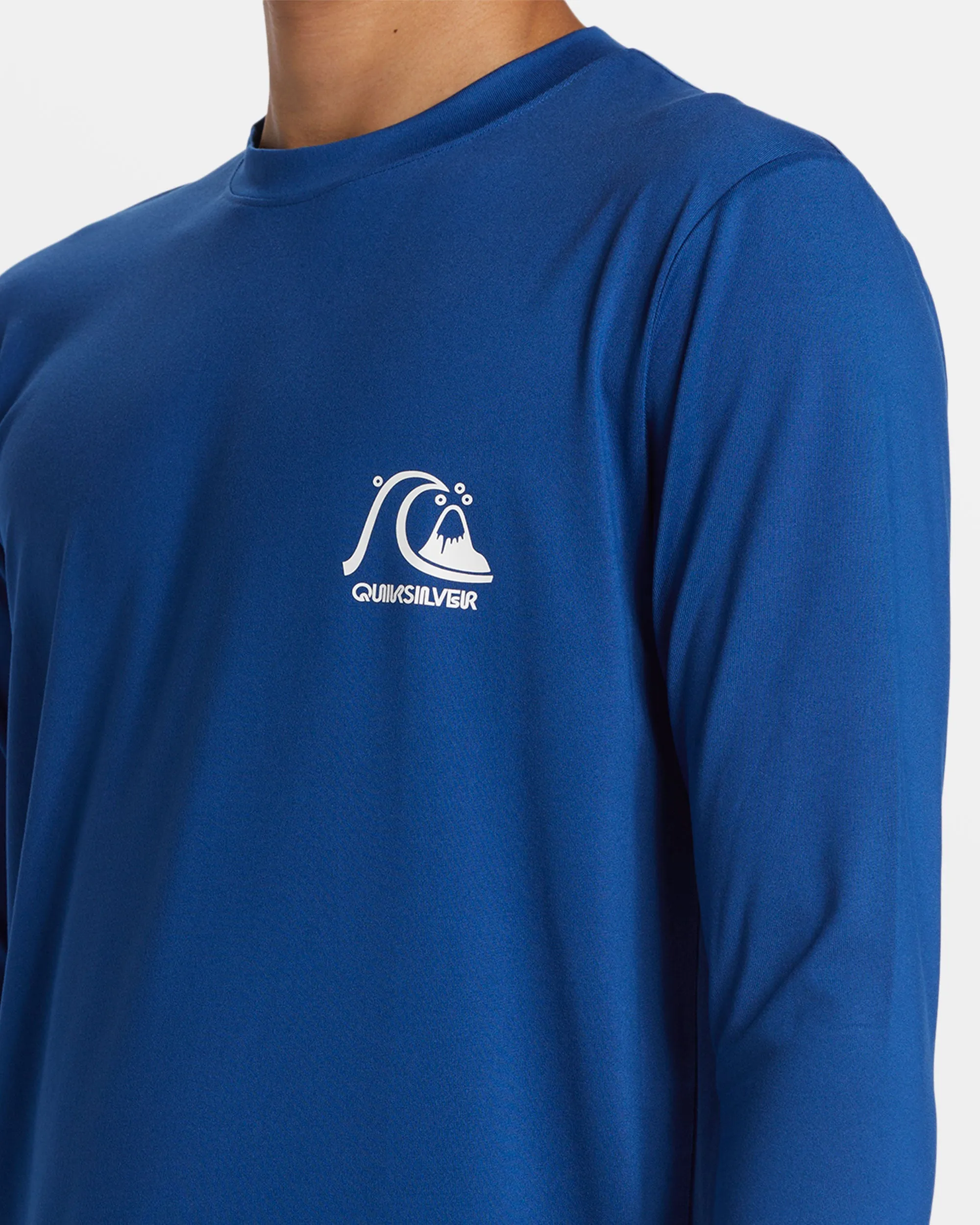 DNA Bubble Logo Long Sleeve Surf Tee - Monaco Blue sold by Quiksilver product image thumbnail 5