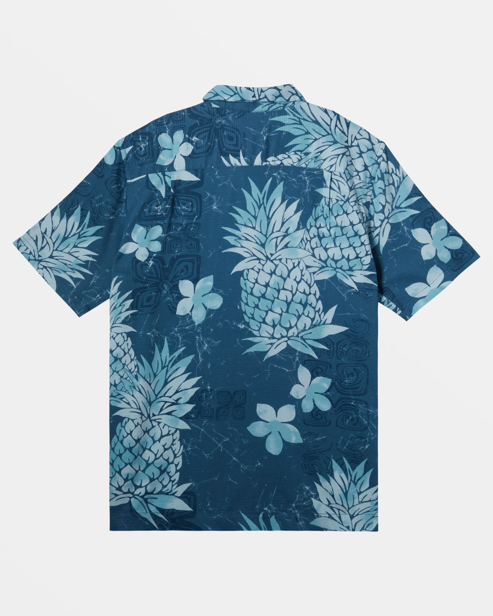 Waterman Pineapple Bay Short Sleeve Shirt - Indian Teal Pineapple Bay sold by Quiksilver product image thumbnail 2