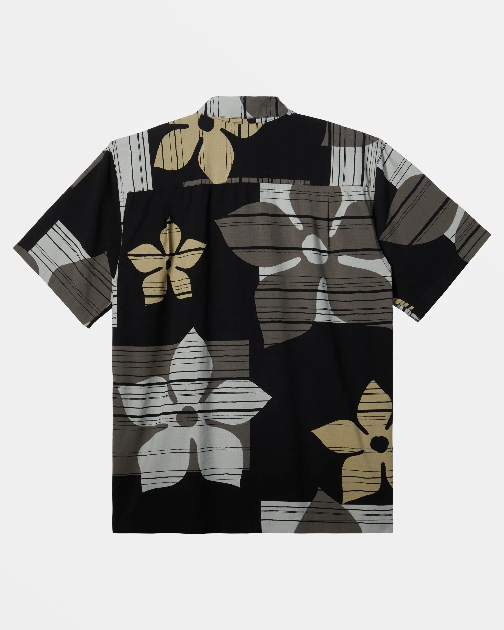Waterman Block Head Short Sleeve Shirt - Black Blockhead sold by Quiksilver product image thumbnail 2