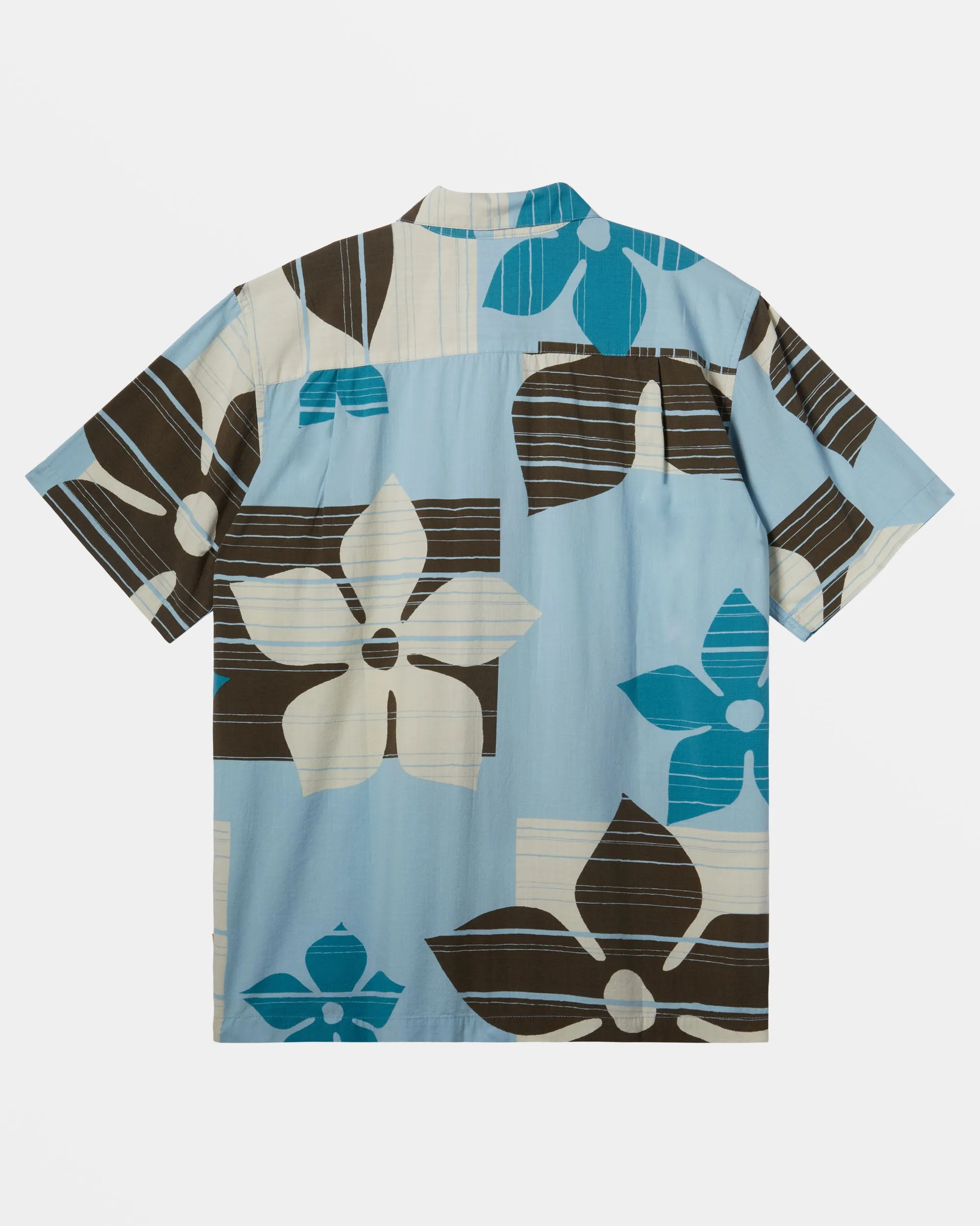 Waterman Block Head Short Sleeve Shirt - Sterling Blue Blockhead sold by Quiksilver product image thumbnail 2