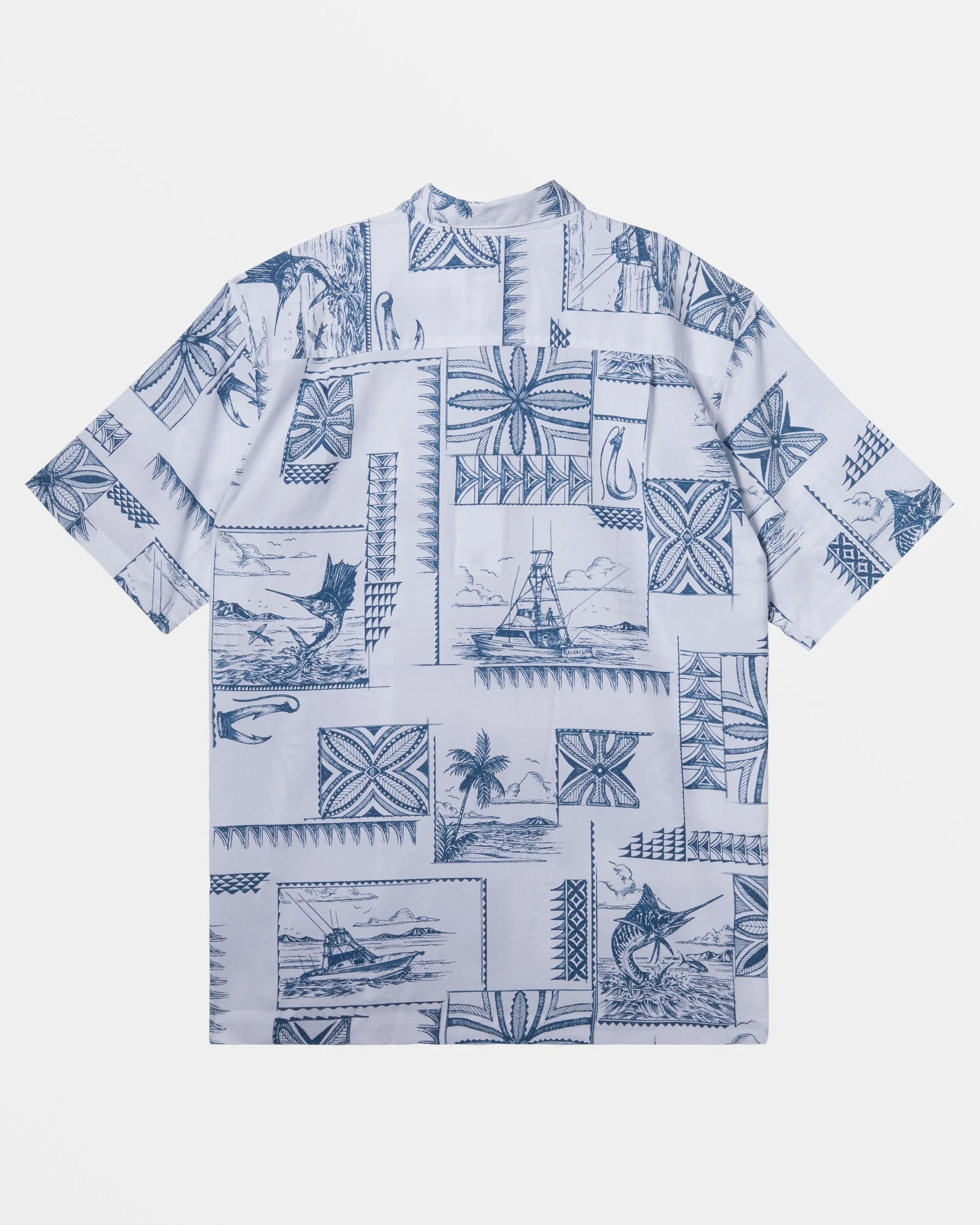 Waterman Bill Fish Short Sleeve Shirt - White Bill Fish sold by Quiksilver product image thumbnail 2