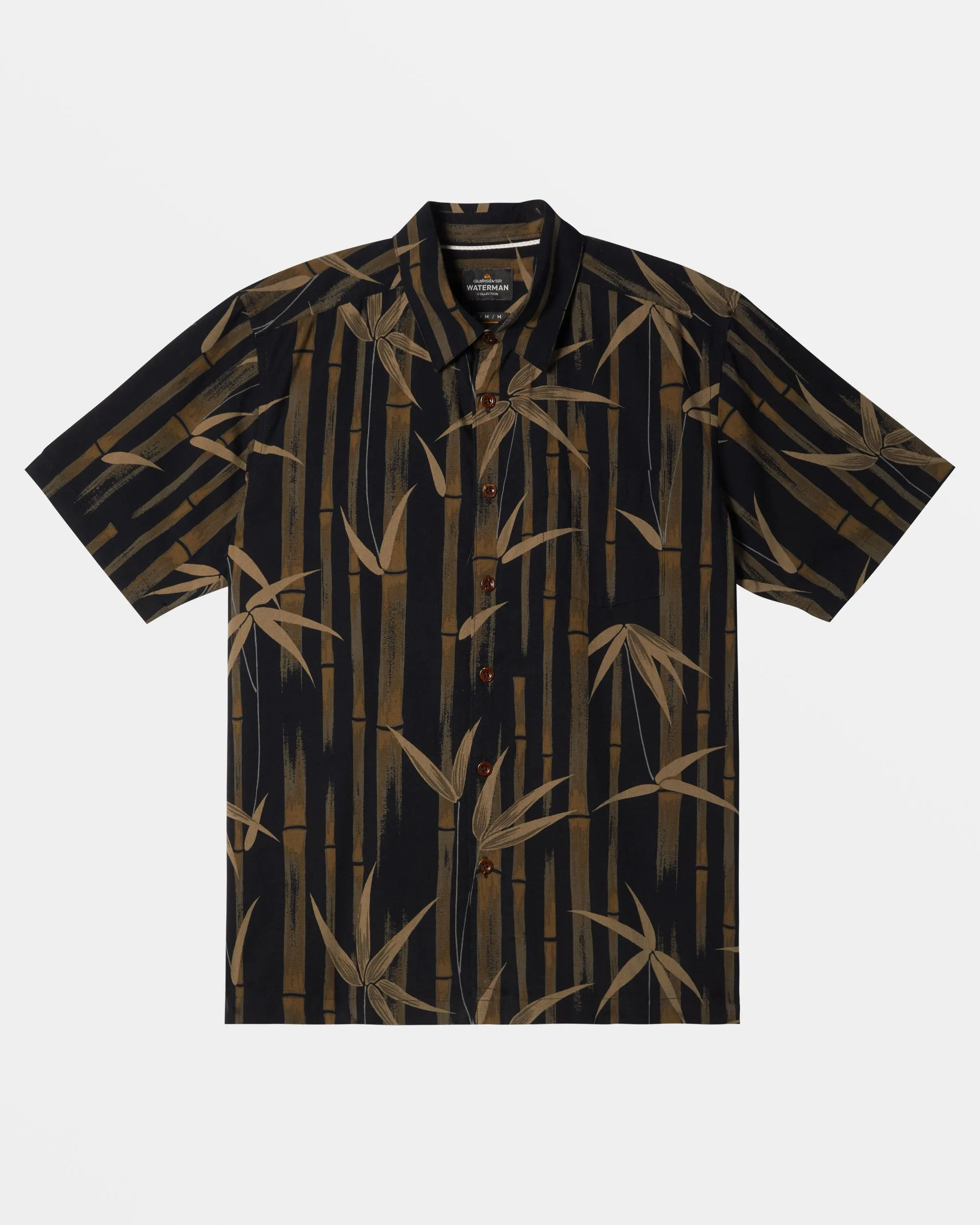 Waterman Bamboo Cove Short Sleeve Shirt - Black Bamboo Cove sold by Quiksilver product image thumbnail 2