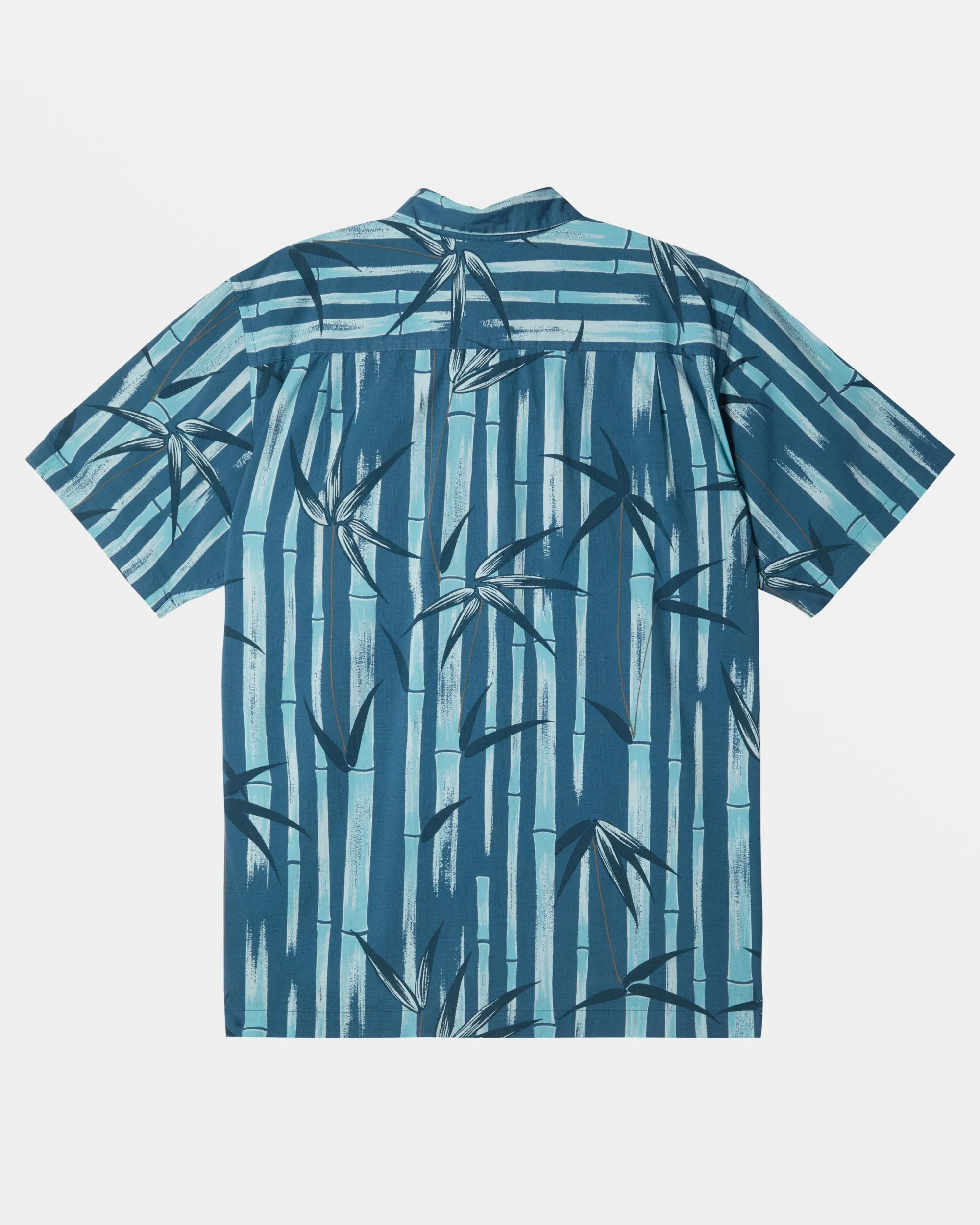 Waterman Bamboo Cove Short Sleeve Shirt - Indian Teal Bamboo Cove sold by Quiksilver product image thumbnail 2