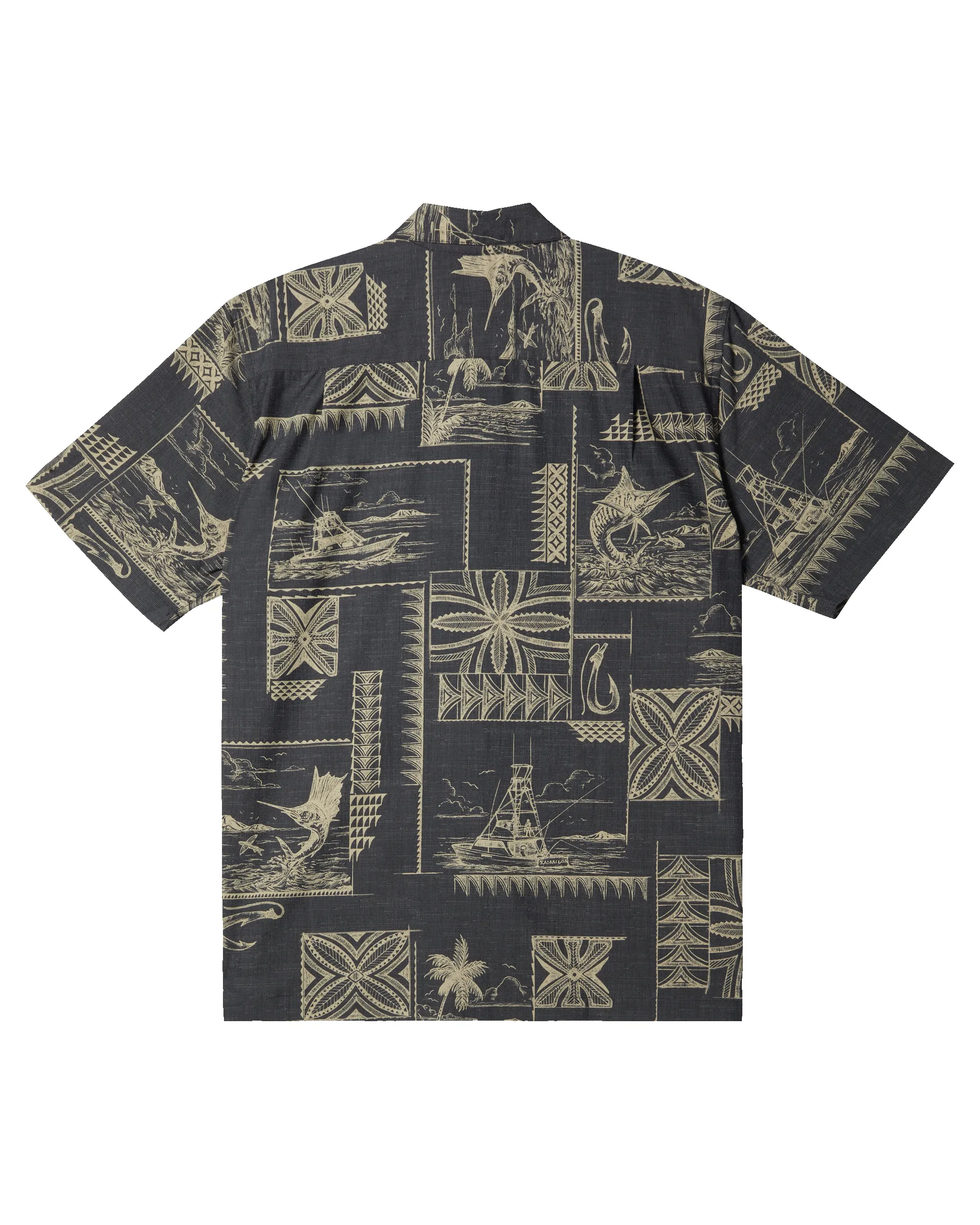 Waterman Bill Fish Short Sleeve Shirt - Black Bill Fish sold by Quiksilver product image thumbnail 2