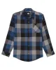 Boys 8-16 Mother Fly Long Sleeve Flannel Shirt - Estate Blue sold by Quiksilver