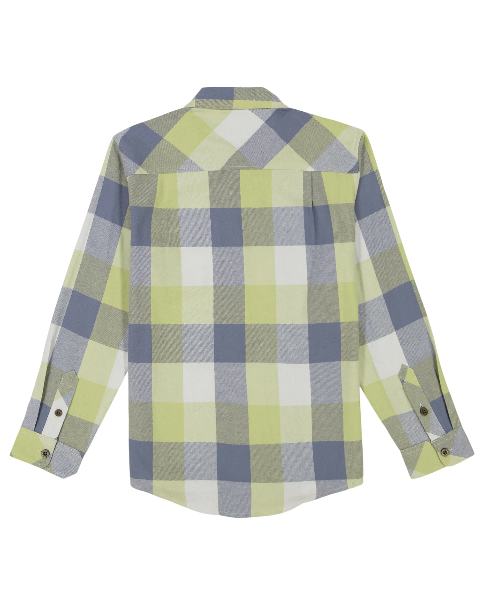 Boys 8-16 Mother Fly Long Sleeve Flannel Shirt - Winter Pear sold by Quiksilver product image thumbnail 2