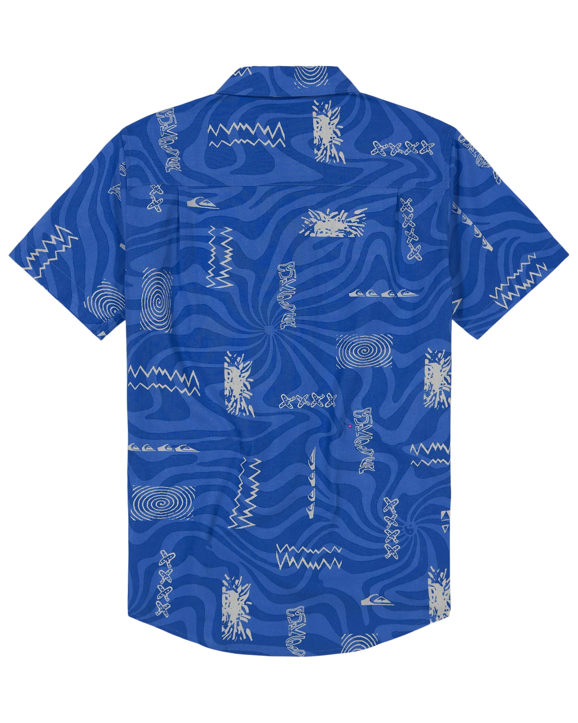 Boys 8-16 Classics Short Sleeve Shirt - Nebulas Blue sold by Quiksilver product image thumbnail 2